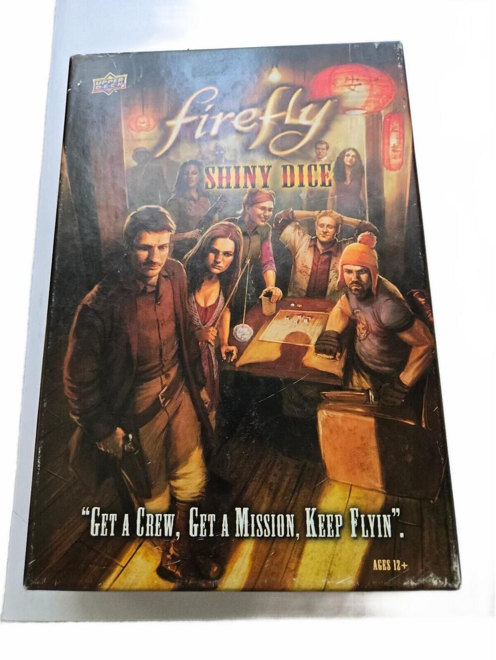 Firefly: Shiny Dice Board Game / Press Your Luck Dice Game Complete Upper Deck